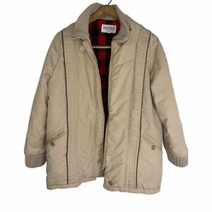 Vintage 70s Nelson Hall Cotton Blend Retro Barn Coat WM Cottage Core Lumberjack